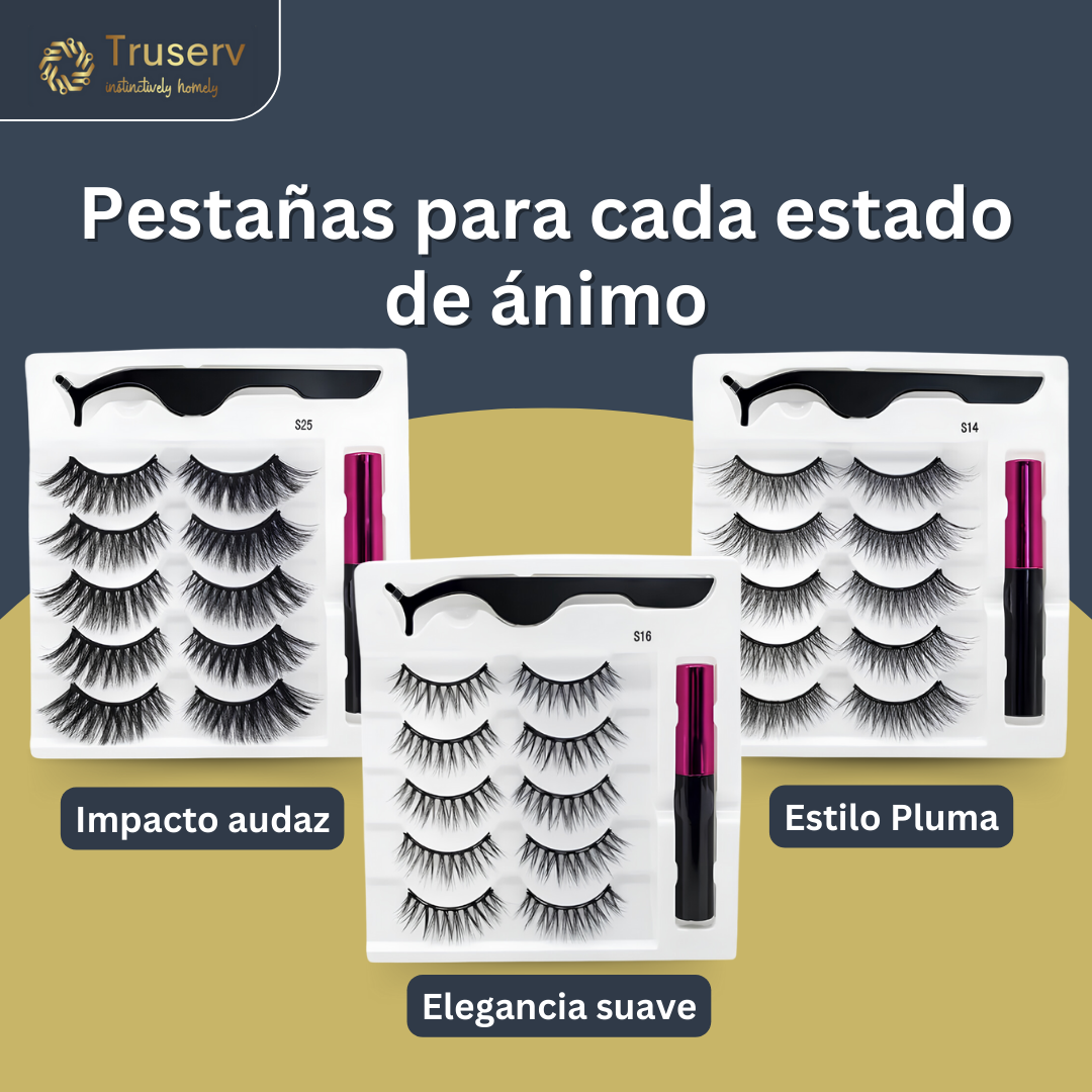 Truserv™ Pestañas Magnéticas