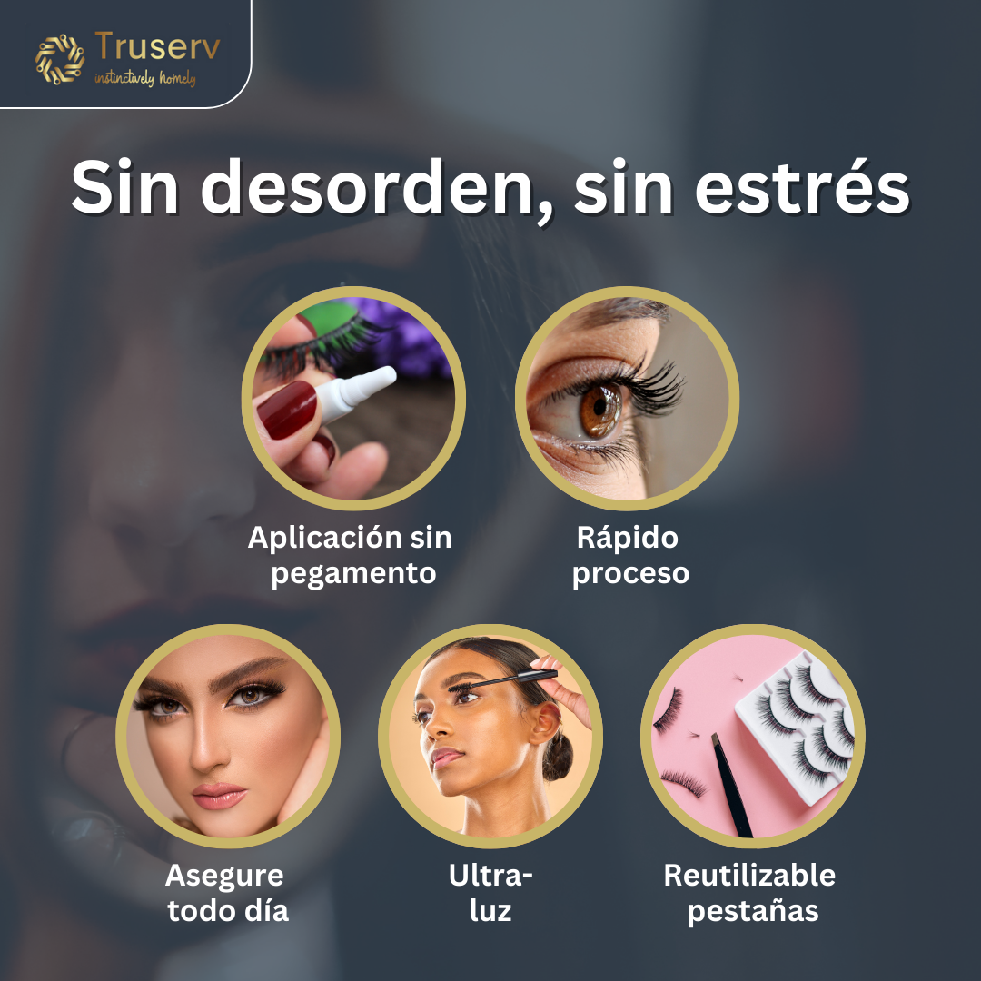 Truserv™ Pestañas Magnéticas